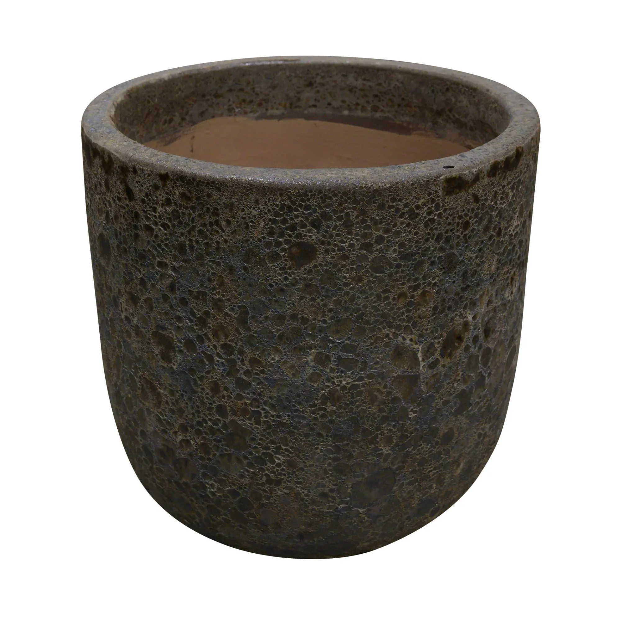 O'malley Tuindecoratie>Pot frisa 28 cm bubbel grijs