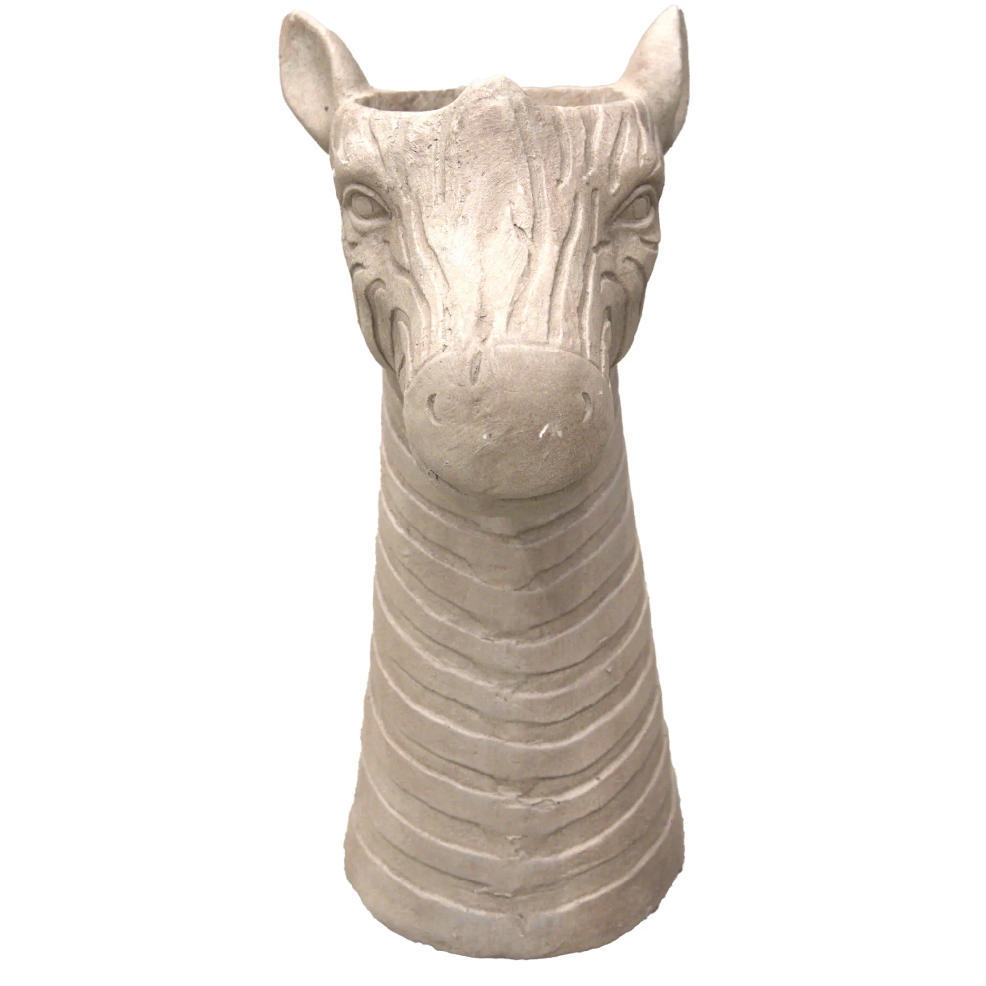 O'malley Tuindecoratie>Pot giraffe wash brown 40 cm