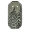 Vazen En Potten>Pot leaves groen 23 cm