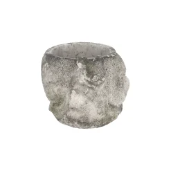 Vazen En Potten>Pot slak 14 cm cement