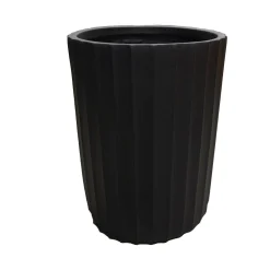 O'malley Tuindecoratie>Pot Valena wash black 33 cm