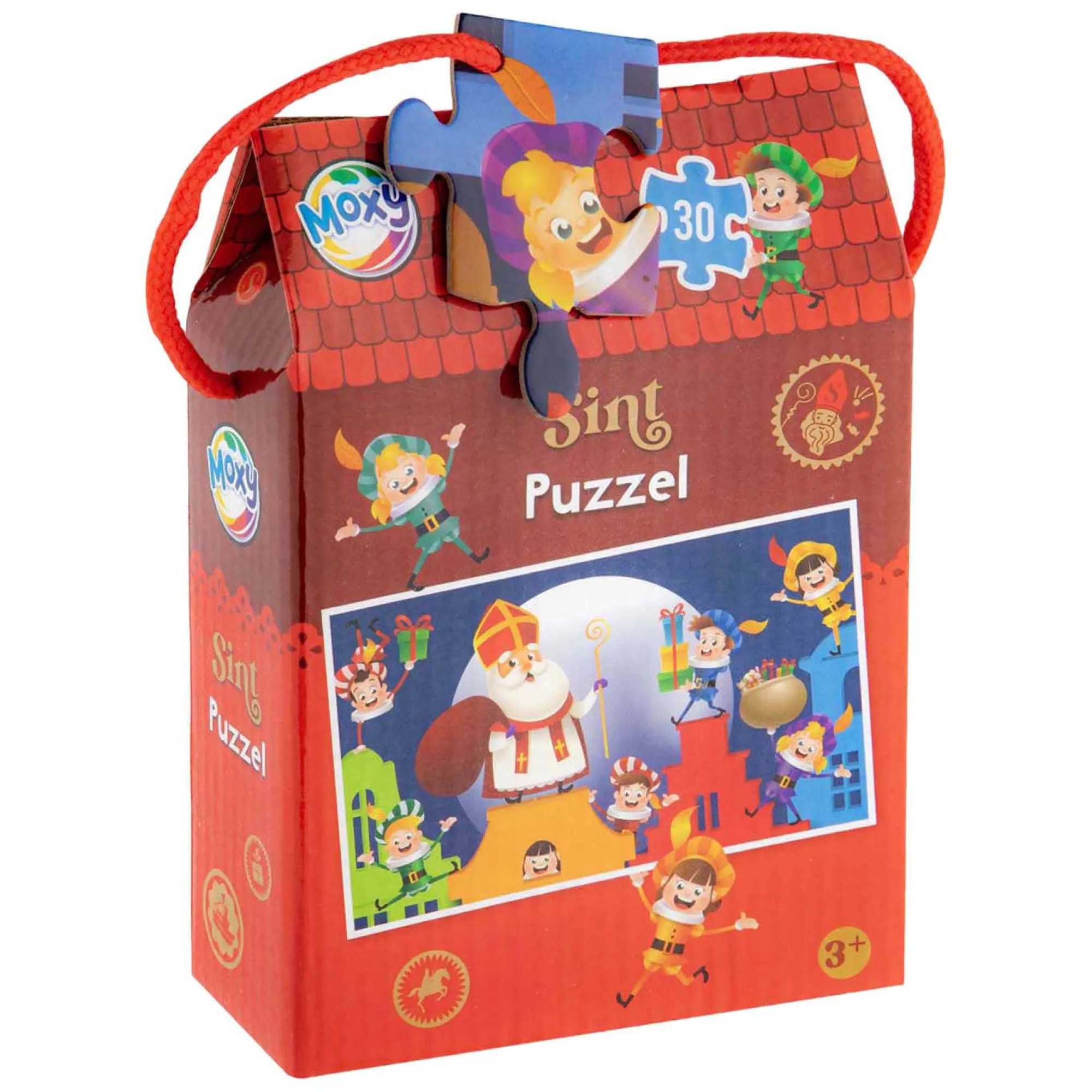 Creative Craft Group Kerstdecoratie>Puzzel sint 30st.
