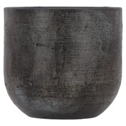 Tuindecoratie>Ravenna pot 12 cm rond antraciet
