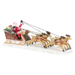 O'malley Kerstdorp>Rendieren met slee
