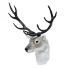Decoris Kerstdecoratie>Rendierkop hangend 22 cm