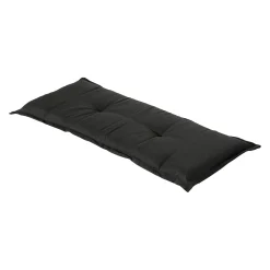 Madison Tuinkussens>Rib black bankkussen 120x48