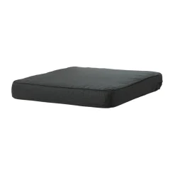 Madison Tuinkussens>Rib black F115 loung lux 73x73 zit