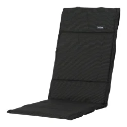 Madison Tuinkussens>Rib black luxe fiber kussen 123x50