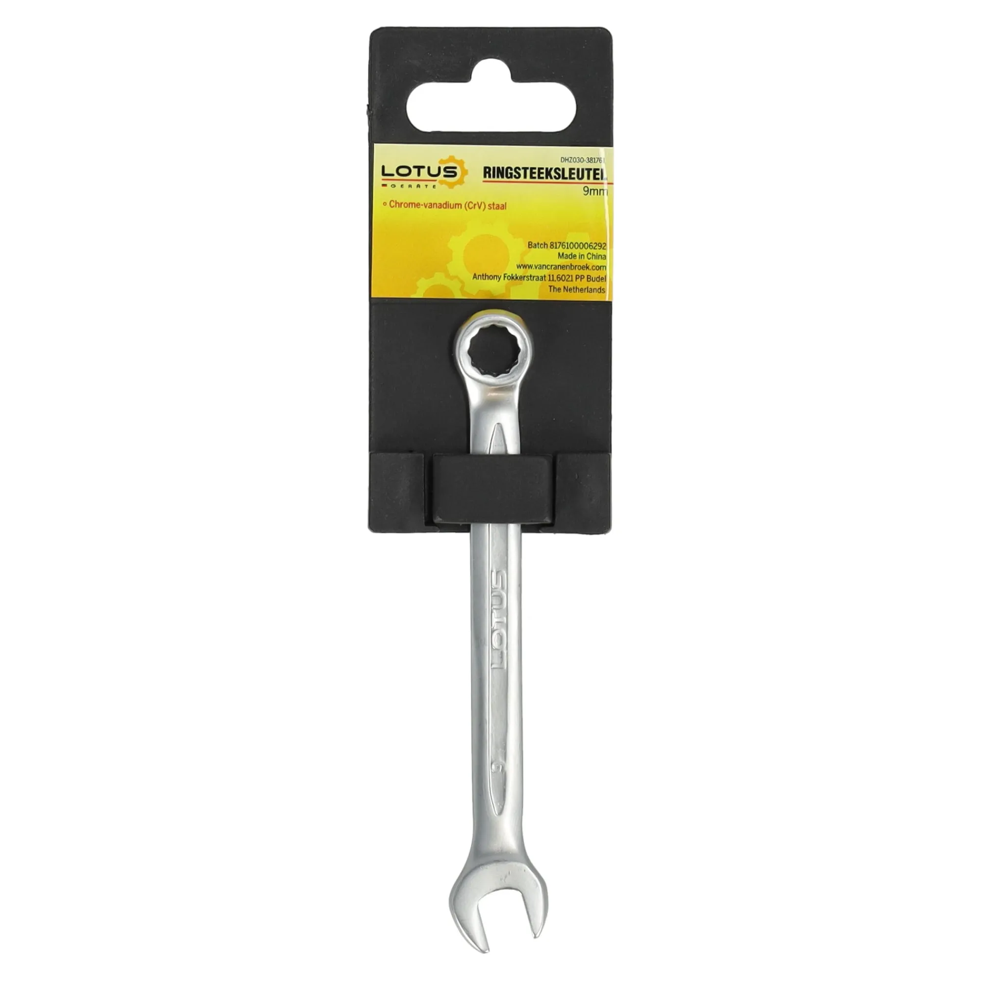 Lotus Handgereedschap>Ringsteeksleutel 9mm CV