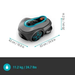 Gardena Grasmaaiers>Robotmaaier Smart Sileno Free 1200