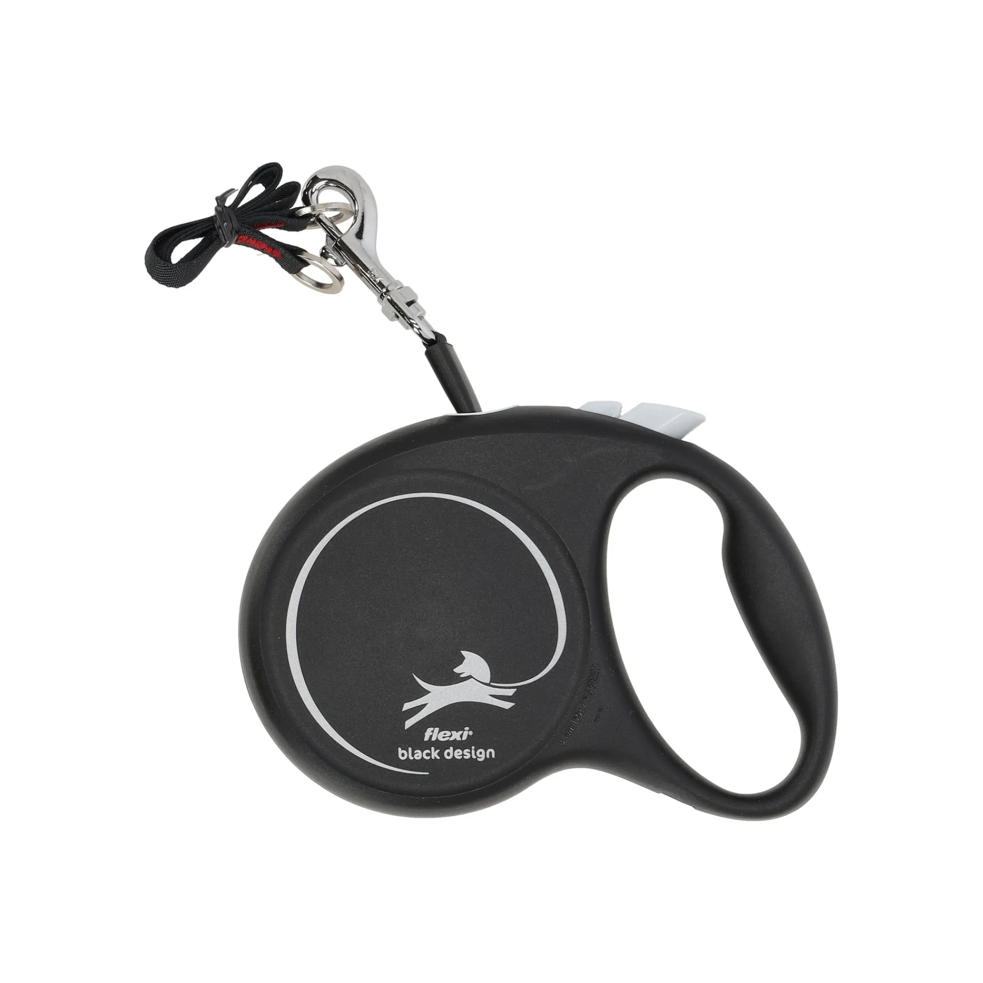 Flexi Hondenriem>Rollijn black dsgn tape M 5M zwart