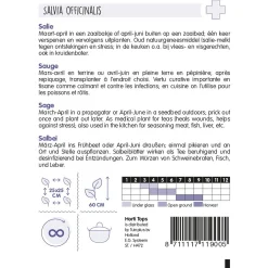 Horti Tops Moestuin>Salie zaad