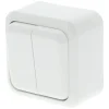 Q-link Schakelmateriaal>Schakelaar serie Exo OPB PW