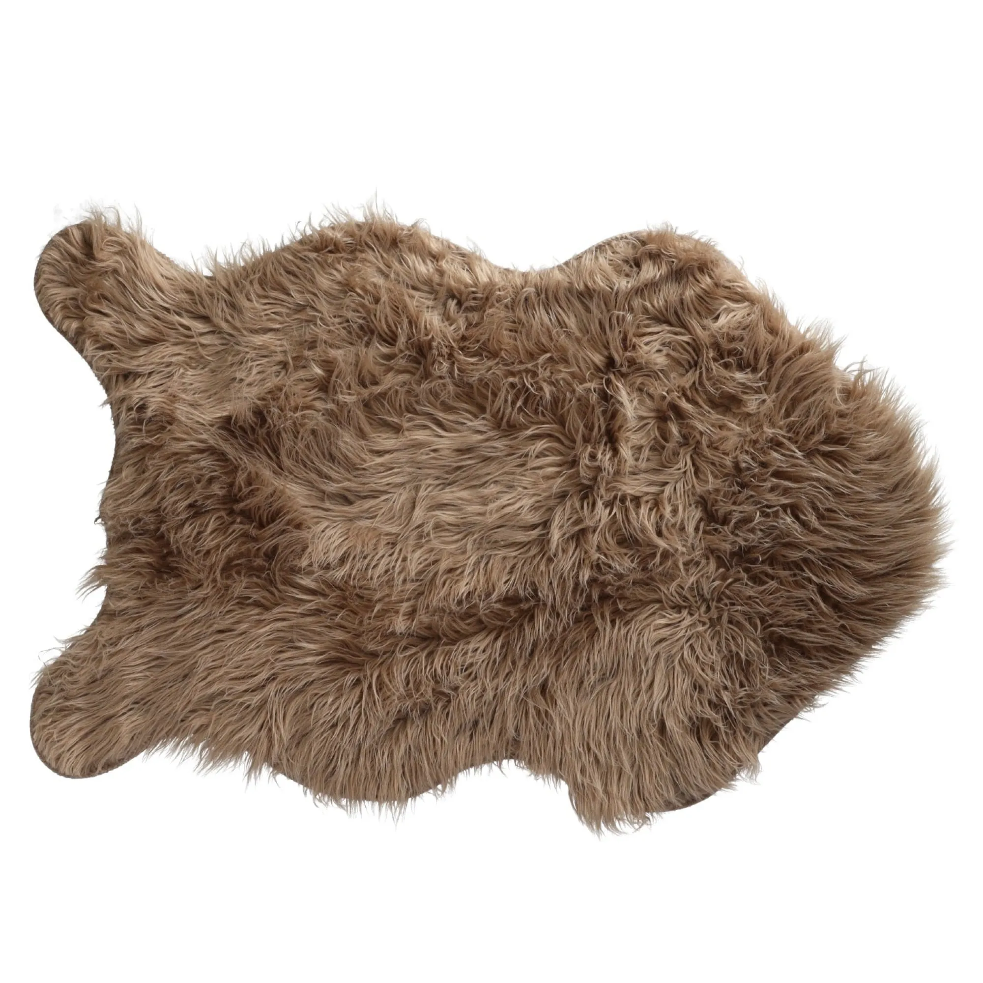 O'malley Woondecoratie>Schapenvel deco 60 x 90 cm taupe