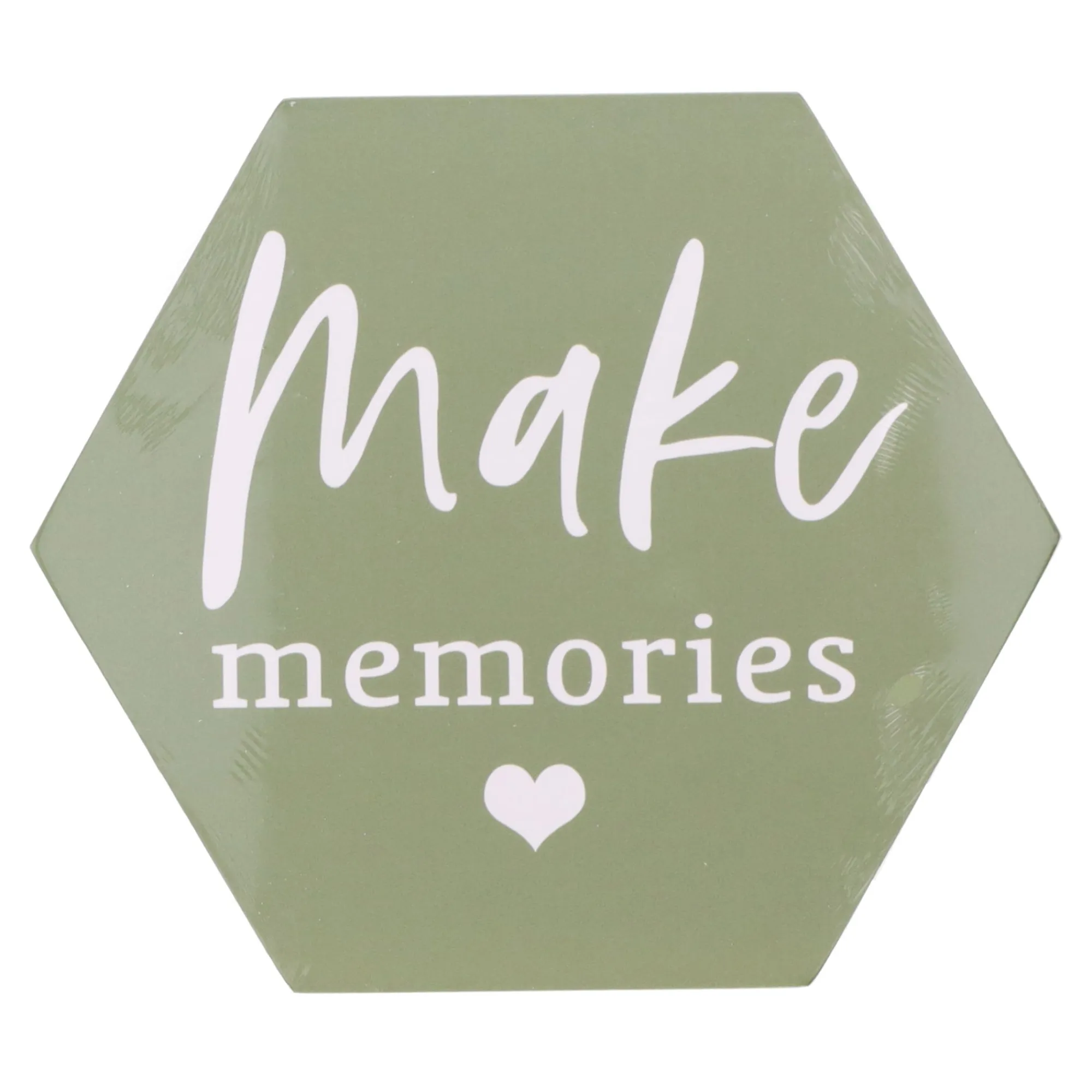 O'malley Woondecoratie>Schilderij hexagon met print E 24 x 28 cm - diverse ...