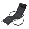 Bois le Duc Tuinstoelen>Schommelstoel Masino Zilver/Zwart