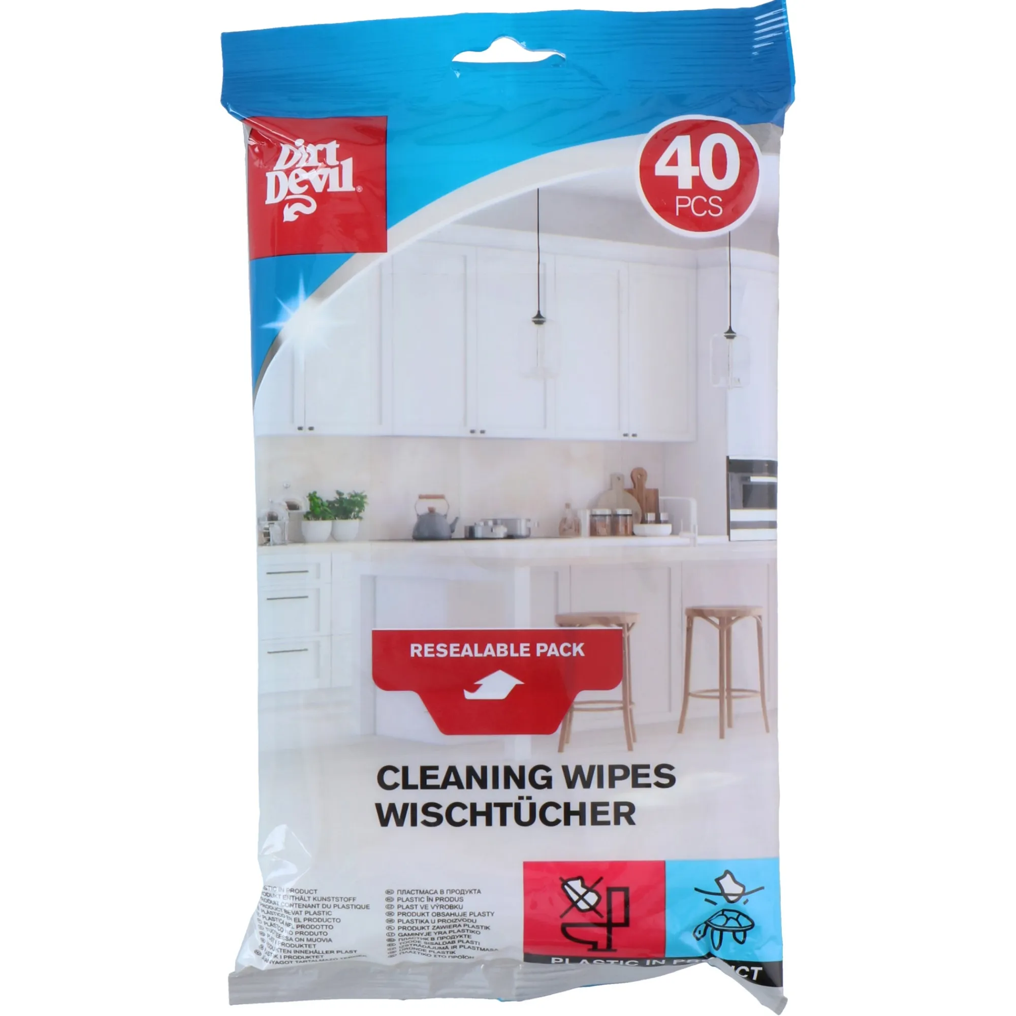 Dirt Devil Schoonmaken>Schoonmaakdoekjes antibacterie