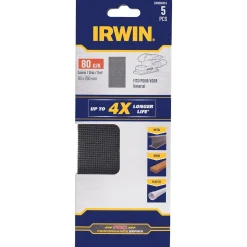 Irwin Toebehoren Elektrisch Gereedschap>Schuurgaas 230 x 93 mm K80 5st.