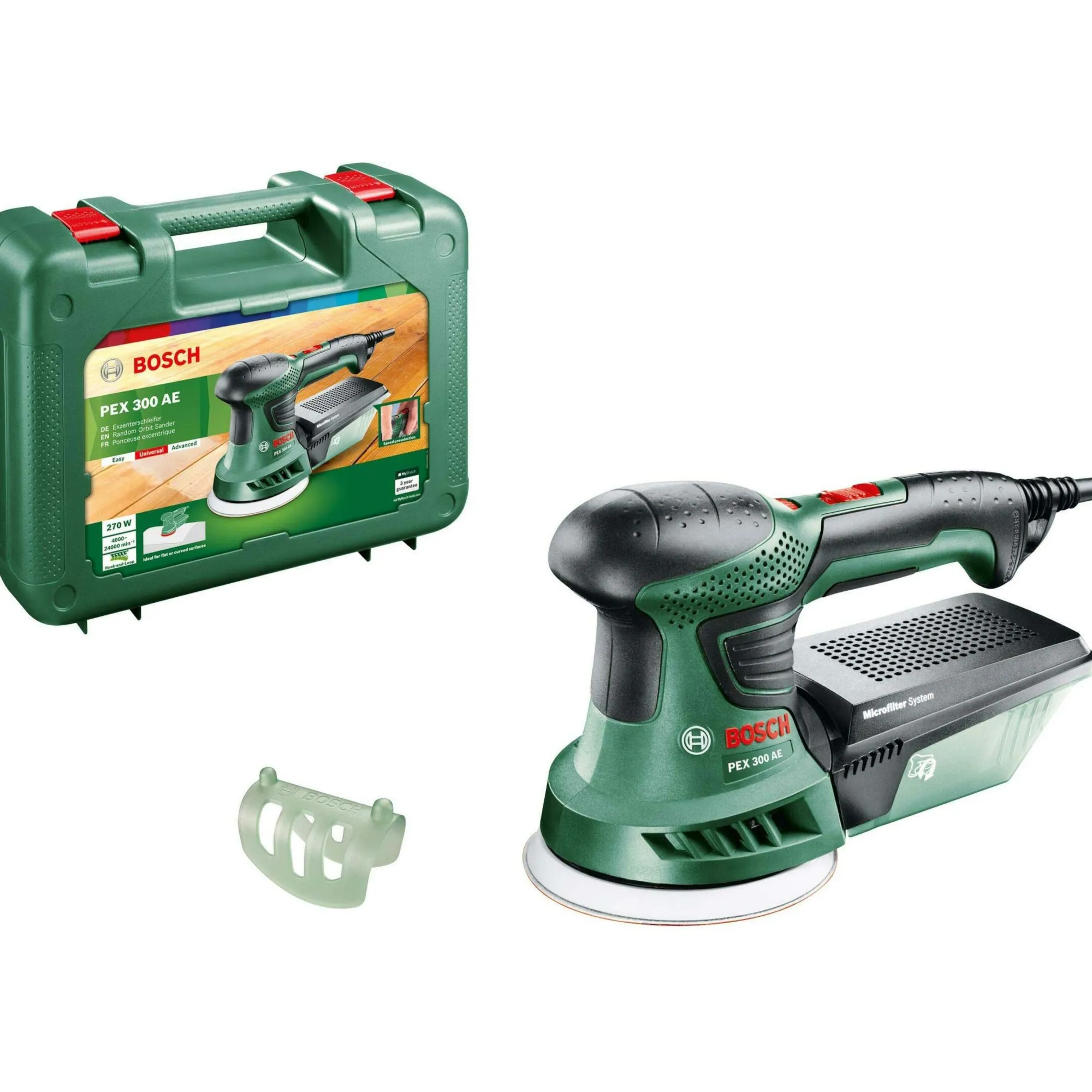 Bosch Elektrisch Gereedschap>Schuurmachine excentrisch PEX300AE micro