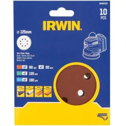 Irwin Toebehoren Elektrisch Gereedschap>Schuurschijf Ø125mm 10st.