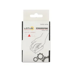 Lotus Verfspullen>Schuurspons 100 mm K120 medium