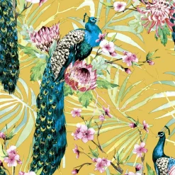 Duni Koken & Tafelen>Servet 24 x 24 cm Tropic Peacock 20st
