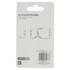 Waterland Pompen En Sproeien>Slangkoppeling 1/2"-3/4"+ stop