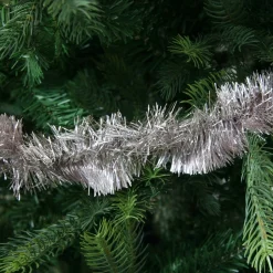Decoris Kerstdecoratie>Slinger poederroze 270 cm