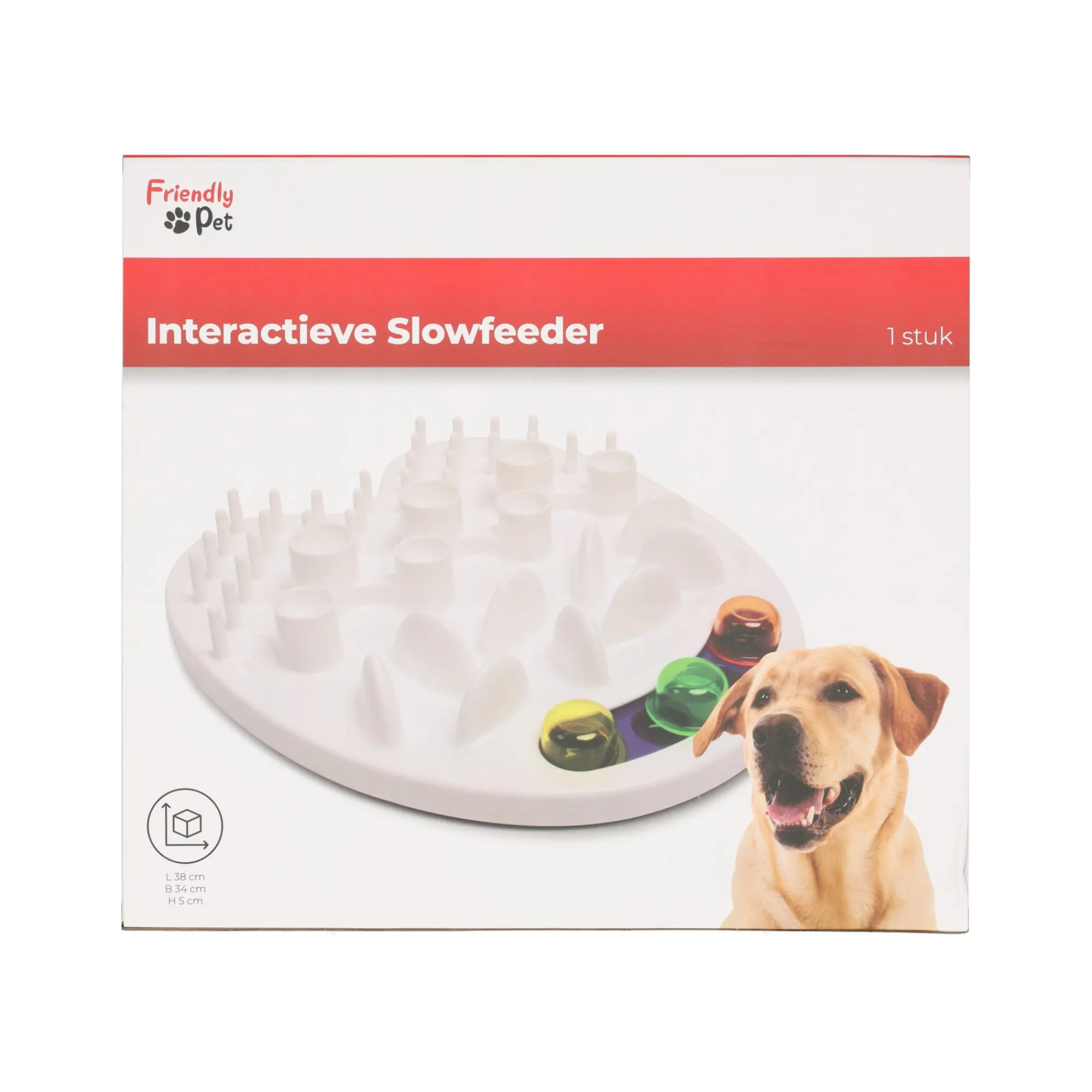 Friendly Pet Drink- En Voerbak Hond>Slowfeeder interactief Aila FP
