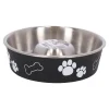 Flamingo Drink- En Voerbak Hond>Slowfeeder Kena zwart 500ml