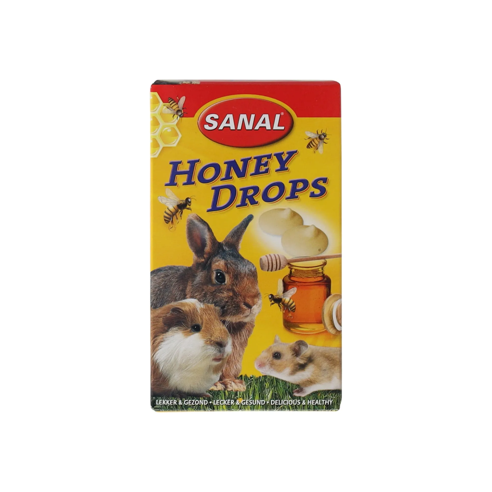 Sanal Knaagdieren Snacks>Snack knaagdier drop honey 45g