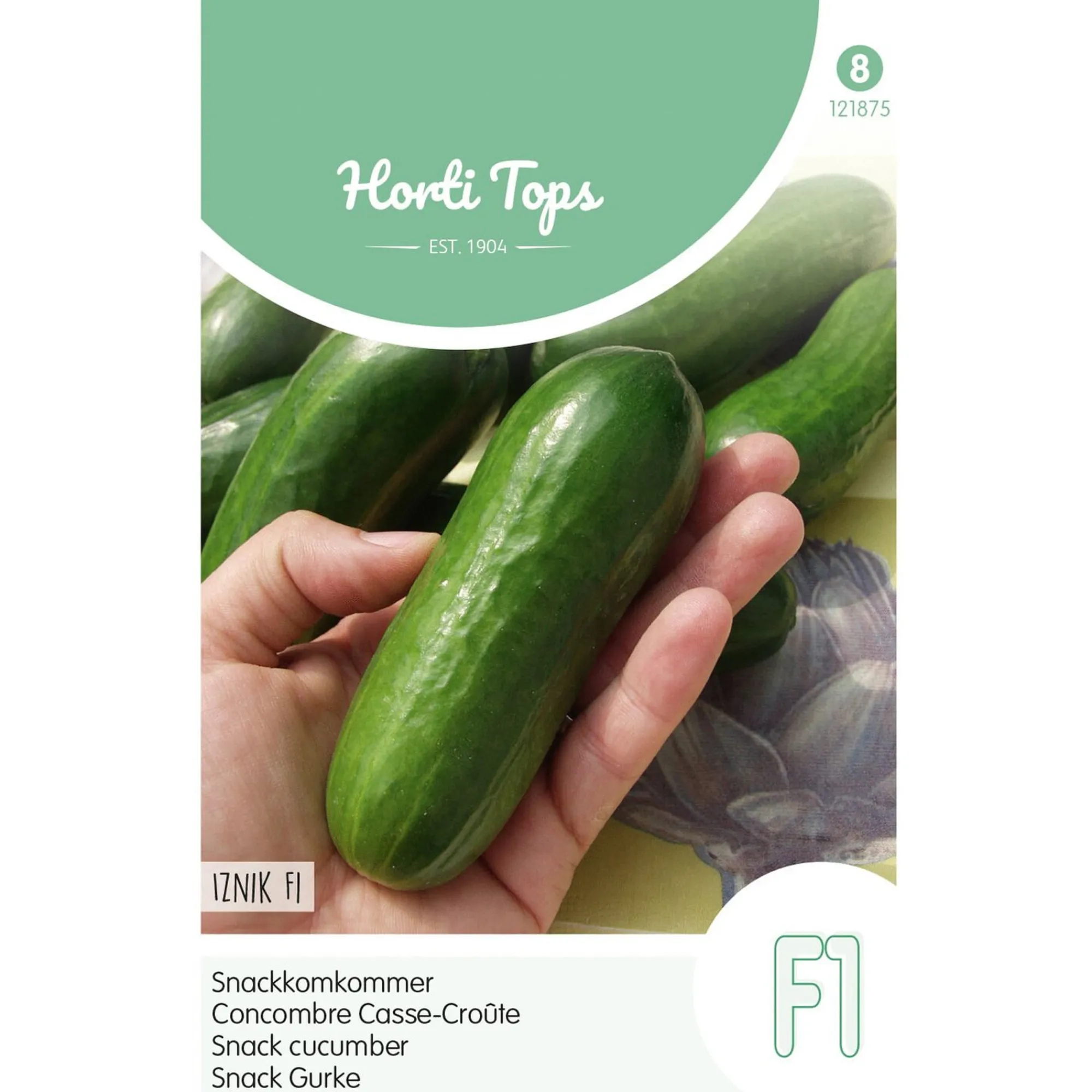 Horti Tops Moestuin>Snackkomkommer Iznik