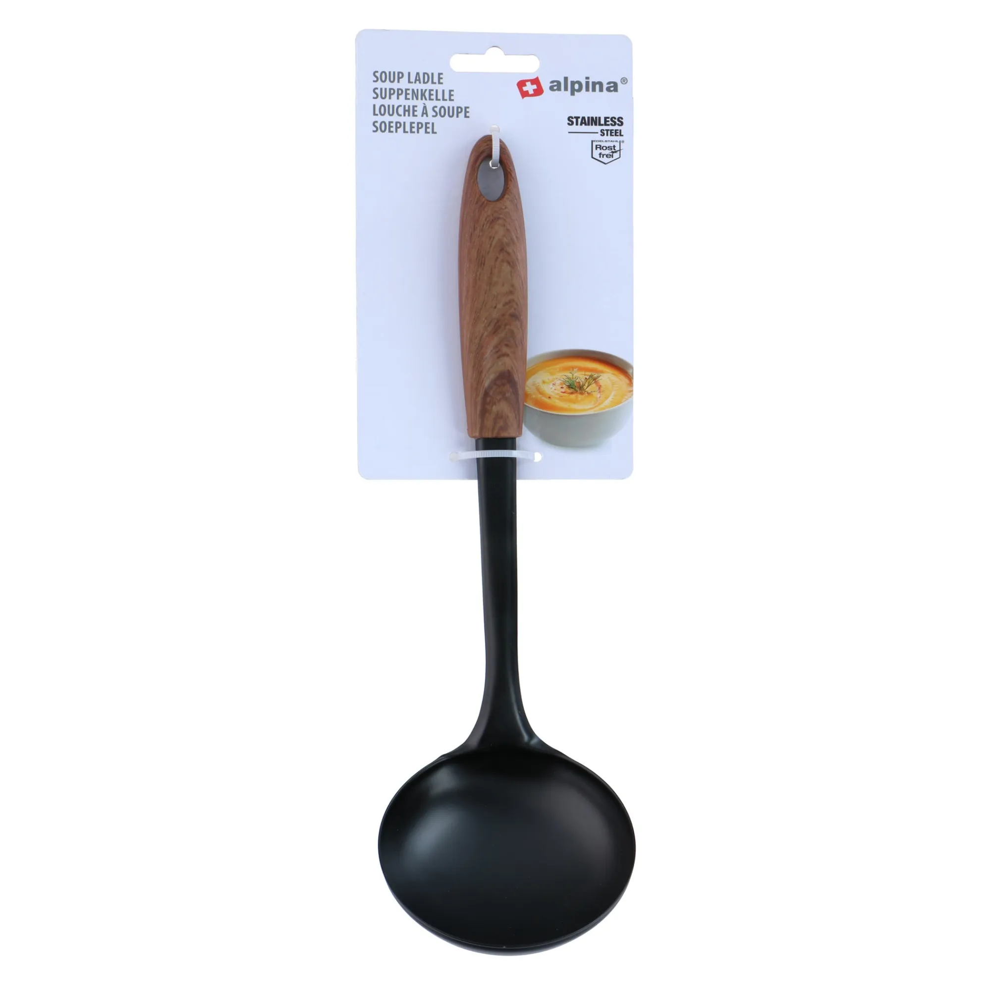 Alpina Koken & Tafelen>Soeplepel 28cm Aplina