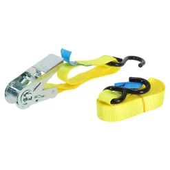 Lotus Transport>Spanband 25 mm 5 m met ratel en S-haak
