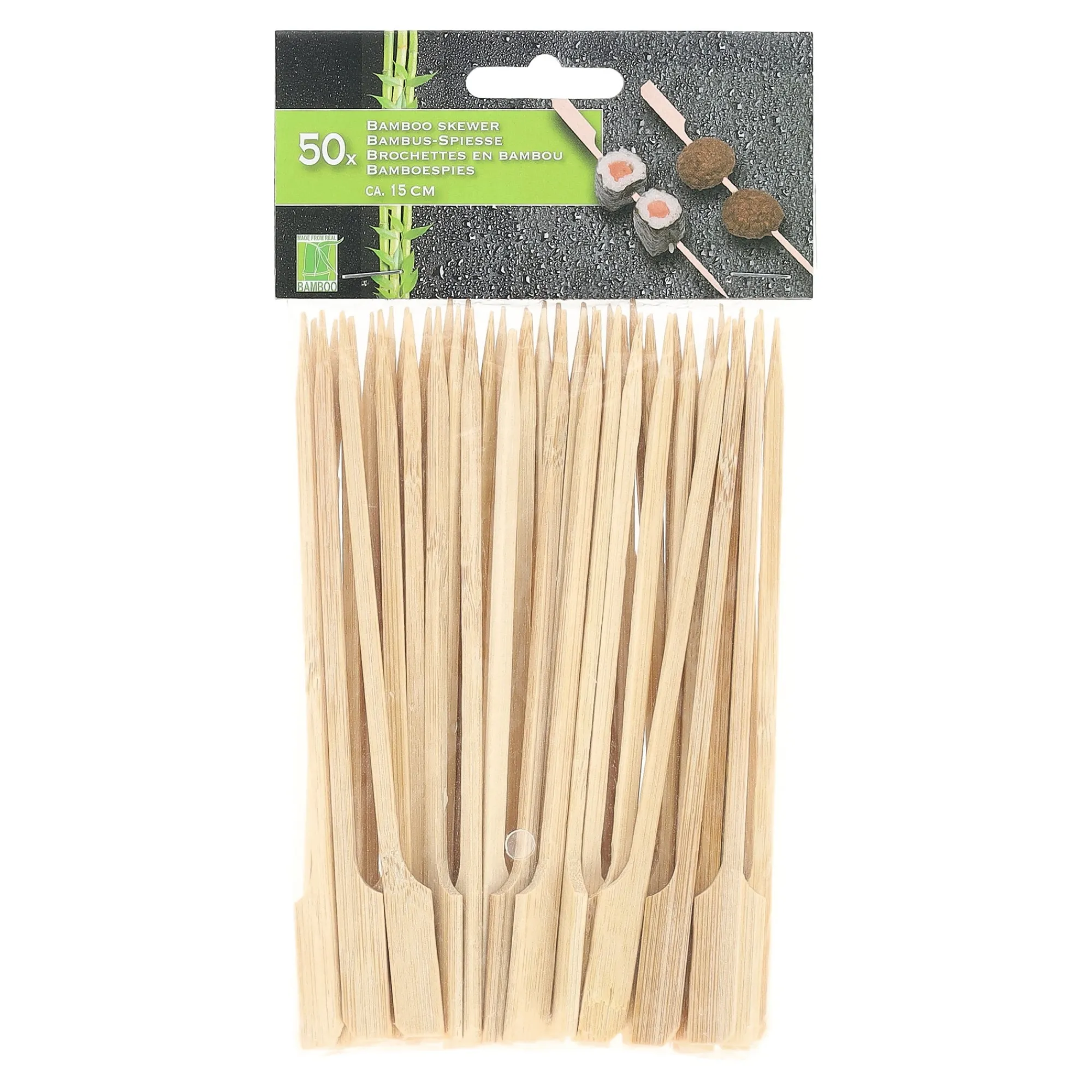 Van Cranenbroek Koken & Tafelen>Spies bamboo 15cm 50st