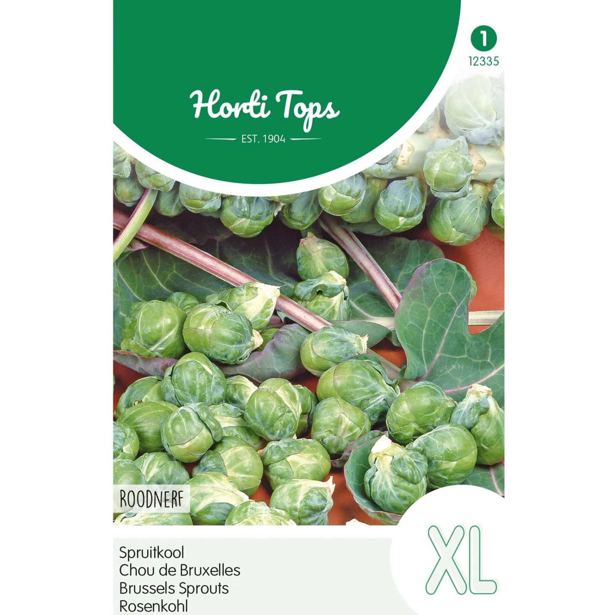 Horti Tops Moestuin>Spruitkool roodnerf