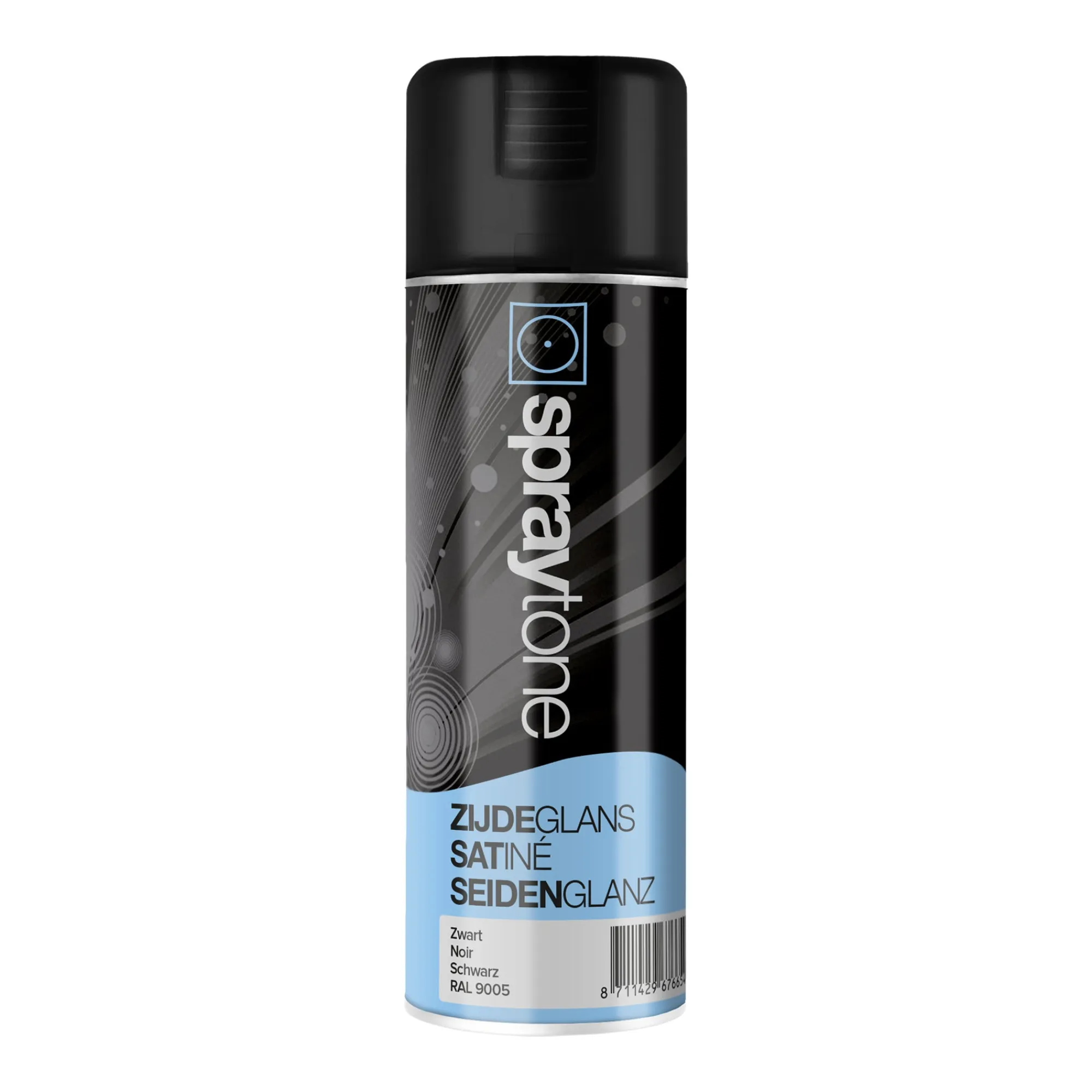 Sprayton Lakken>Spuitlak ZG zwart 1428 400ml