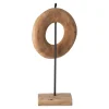 Natural Collections Woondecoratie>Staander teak circel 44 cm naturel