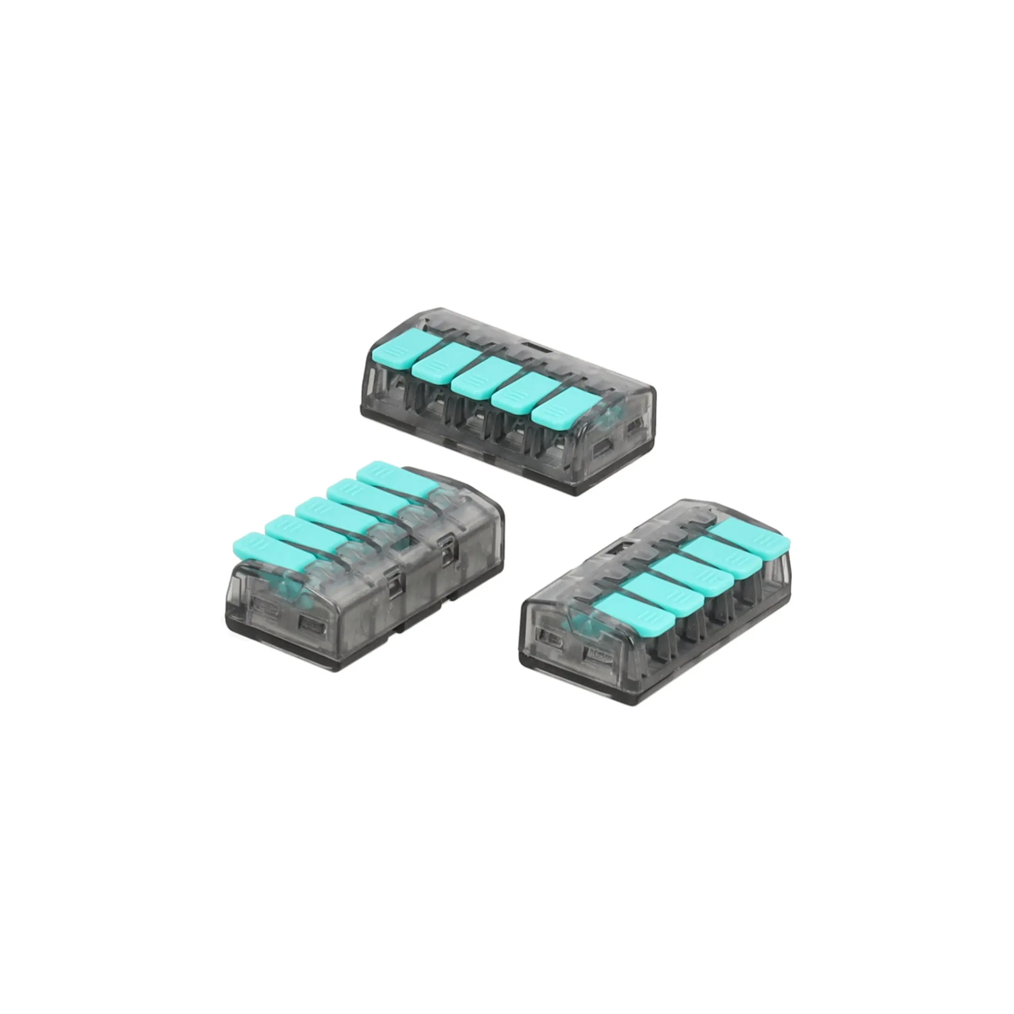 Diamant Installatiemateriaal>Steekklem hendel blauw 5x0.5x4mm 10st