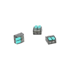 Diamant Installatiemateriaal>Steekklem hendel blauw 2x0.5x4mm 10st