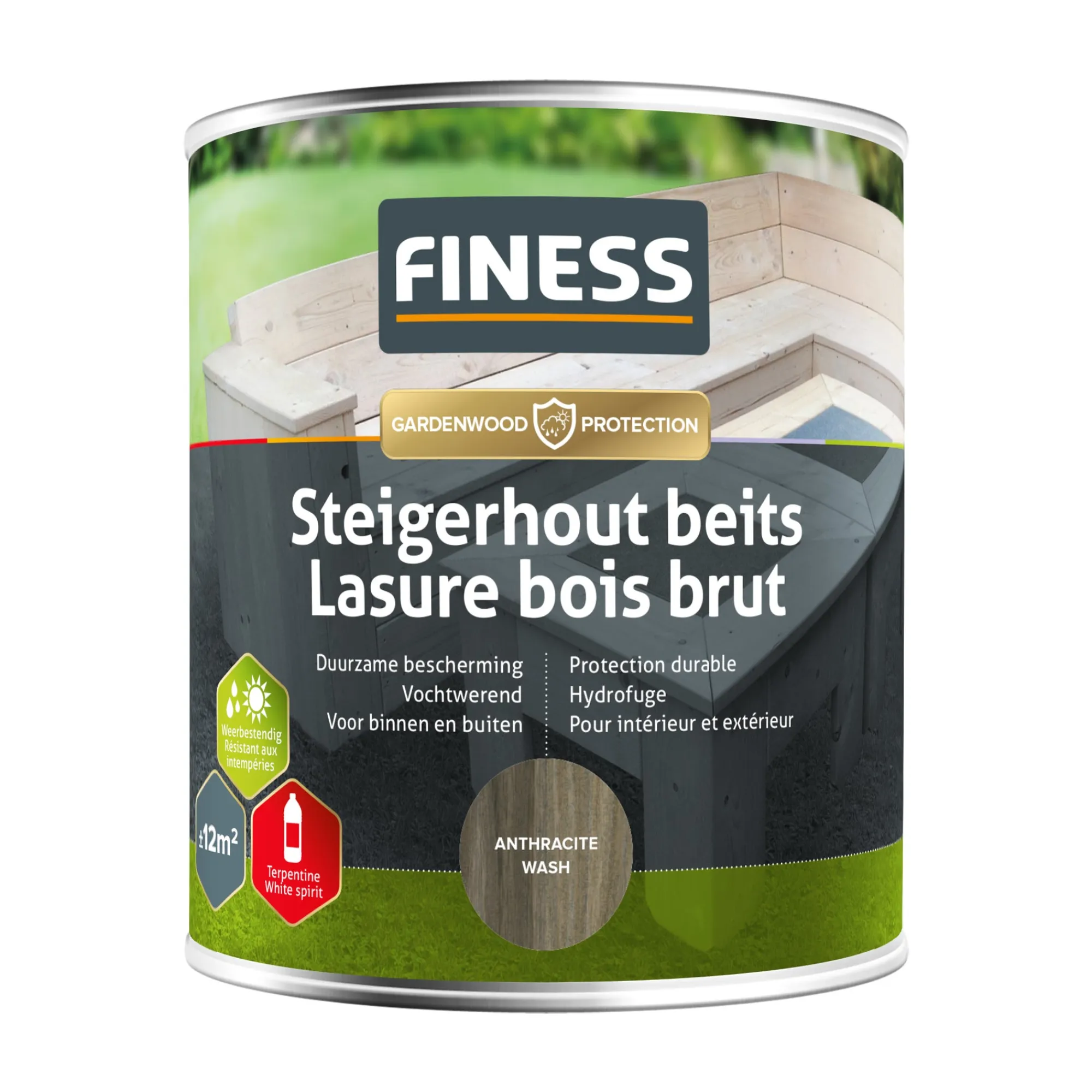 Finess Beits En Vernis>Steigerhoutb antrawash 750ml