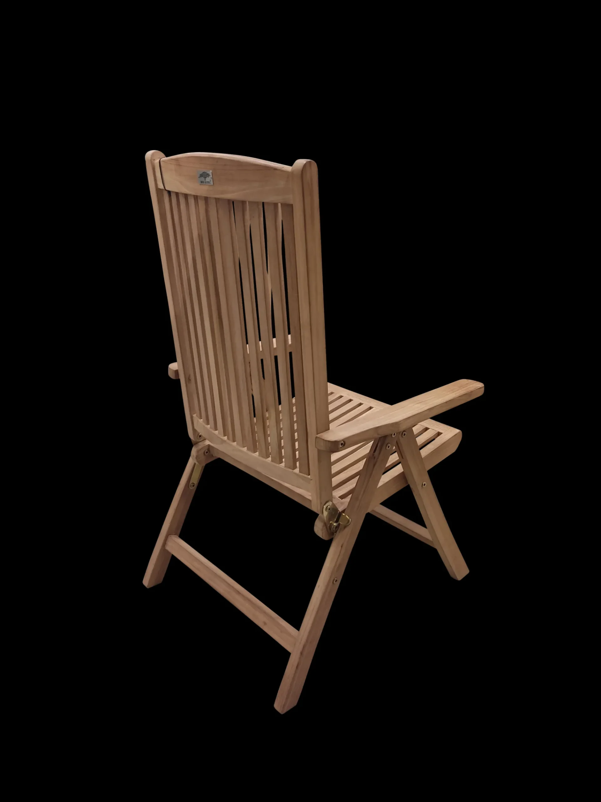Bois le Duc Tuinstoelen>Stoel 5 standen Lotte 11 lats teak
