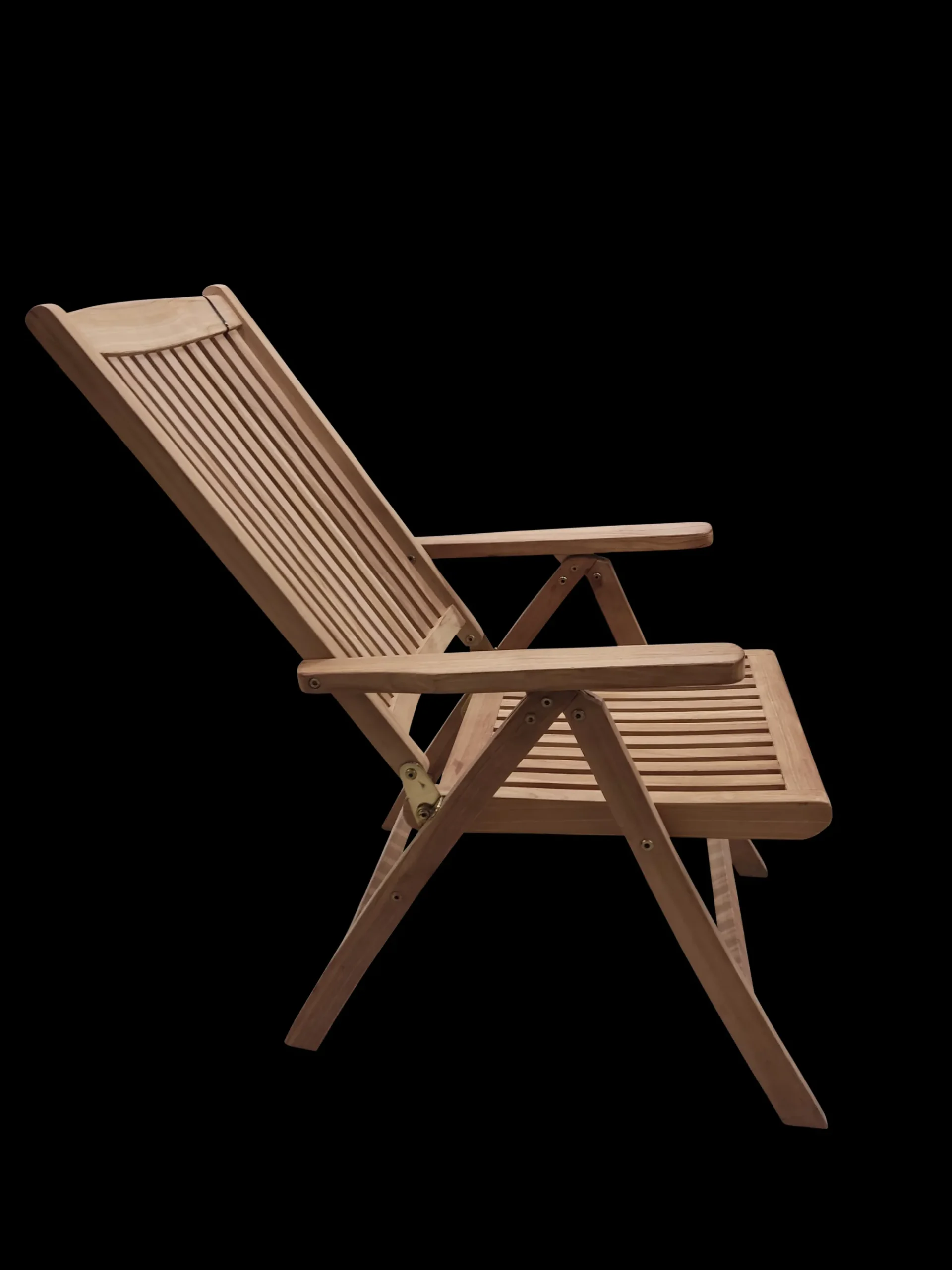 Bois le Duc Tuinstoelen>Stoel 5 standen Lotte 11 lats teak