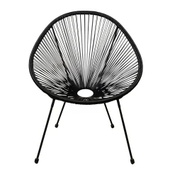 Bois le Duc Tuinstoelen>Stoel Alento zwart
