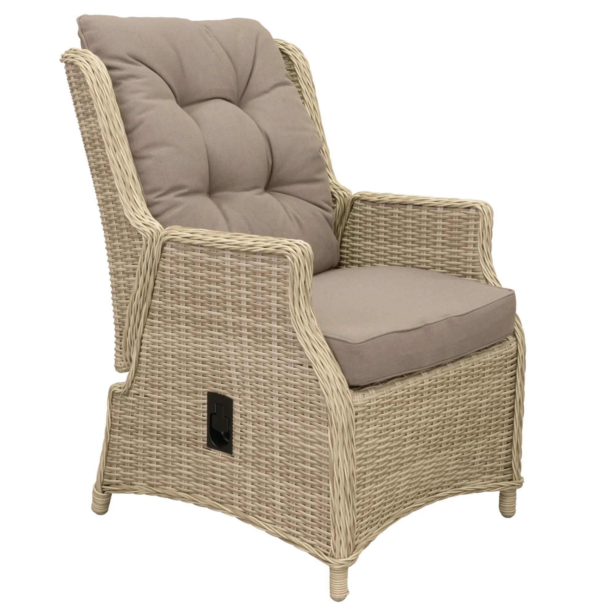 Bois le Duc Tuinstoelen>Stoel Cardito verstelbaar White Orchid