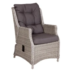 Bois le Duc Tuinstoelen>Stoel Cardito Verstelbaar White Grey