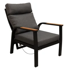 Bois le Duc Tuinstoelen|Loungesets>Stoel Harston zwart
