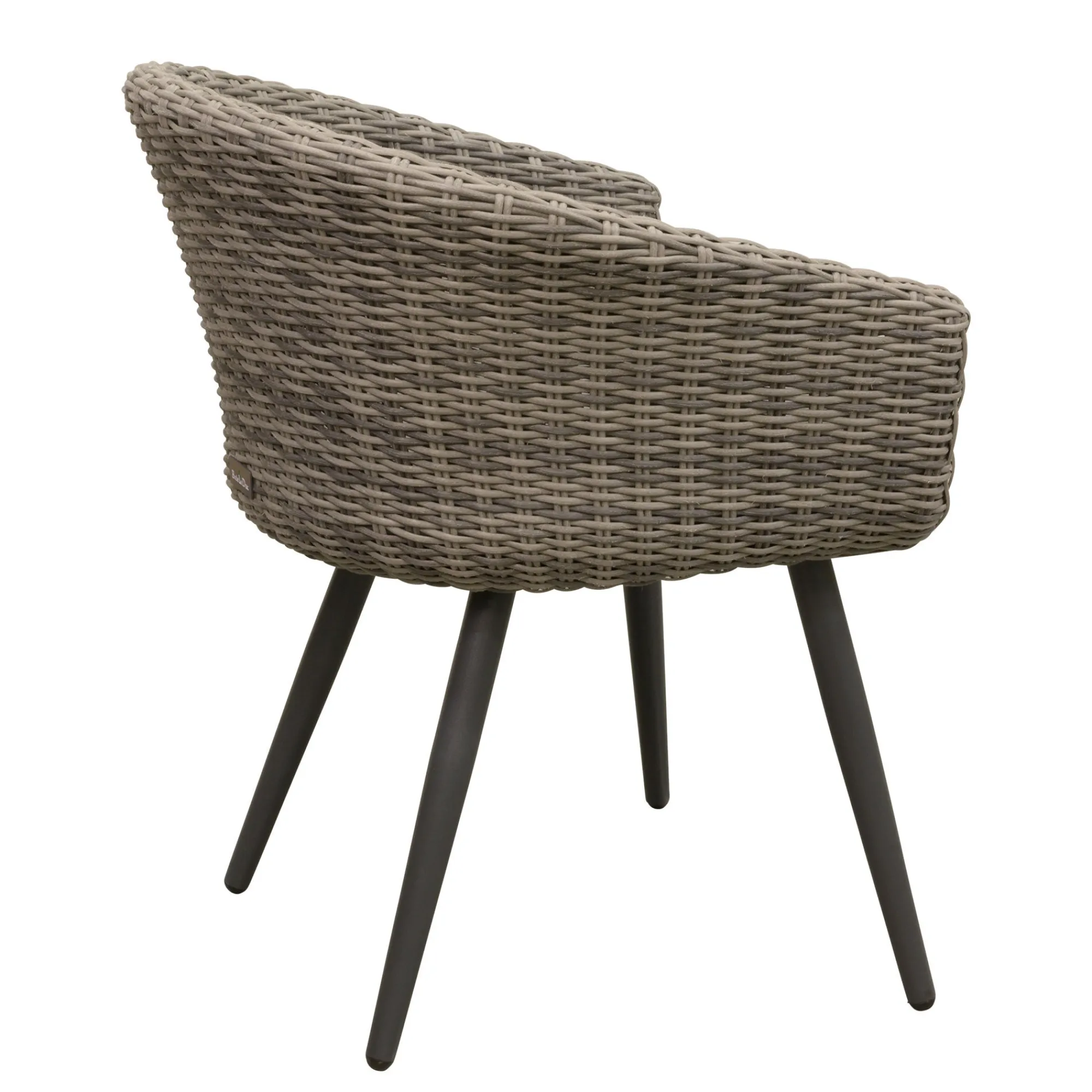 Bois le Duc Tuinstoelen>Stoel Pastura white grey met kussen