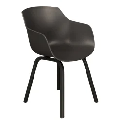 Bois le Duc Tuinstoelen>Stoel Piana Antraciet