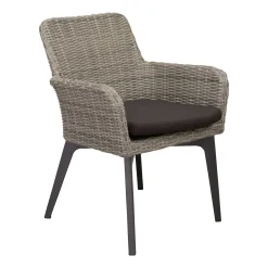 Bois le Duc Tuinstoelen>Stoel Retosi white grey met kussen